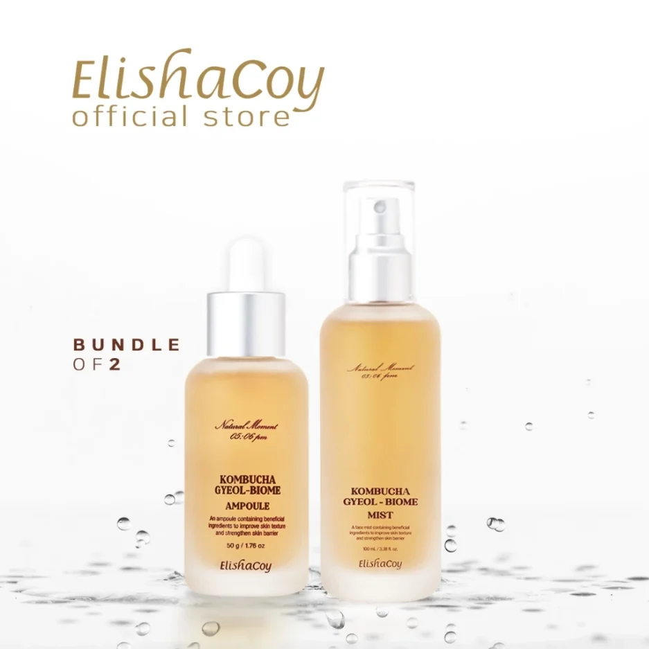 Bundle Face Mist 100ml dan Ampole Vegan Kombucha